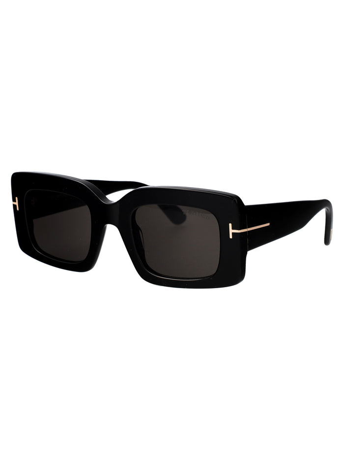 Ft1188 01a Nero Lucido / Fumo Acetate Sunglasses