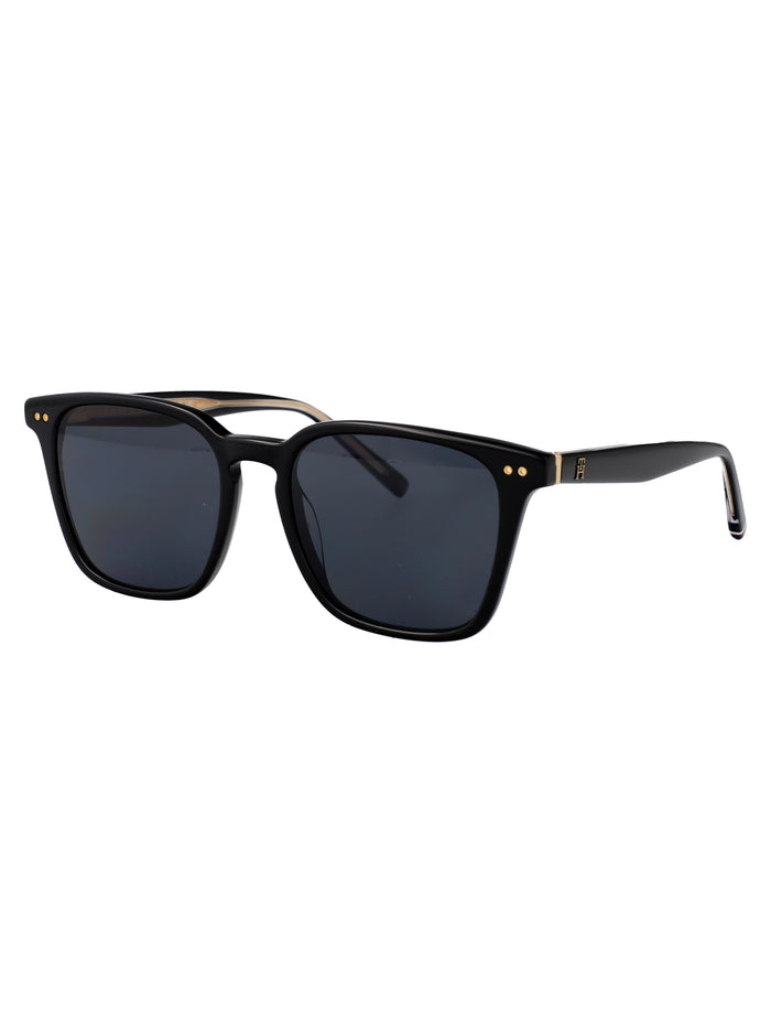 Th 2158-S 807 Black Acetate Sunglasses