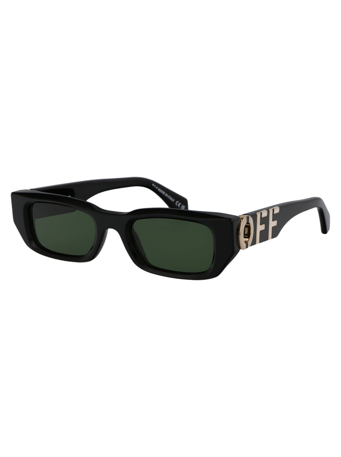 Oeri124s24pla001 1055 Black Green Acetate Sunglasses