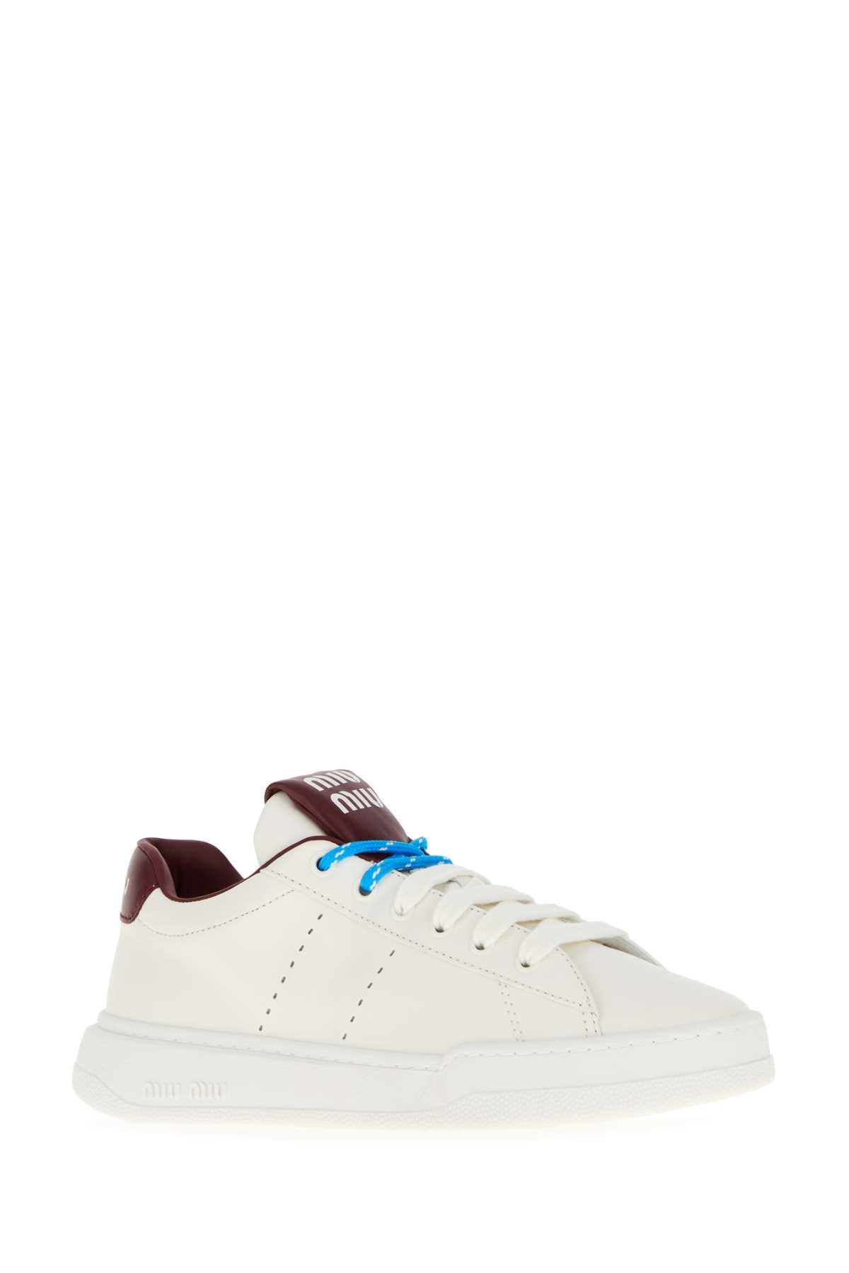 Biancoporpora Vitello Sneaker