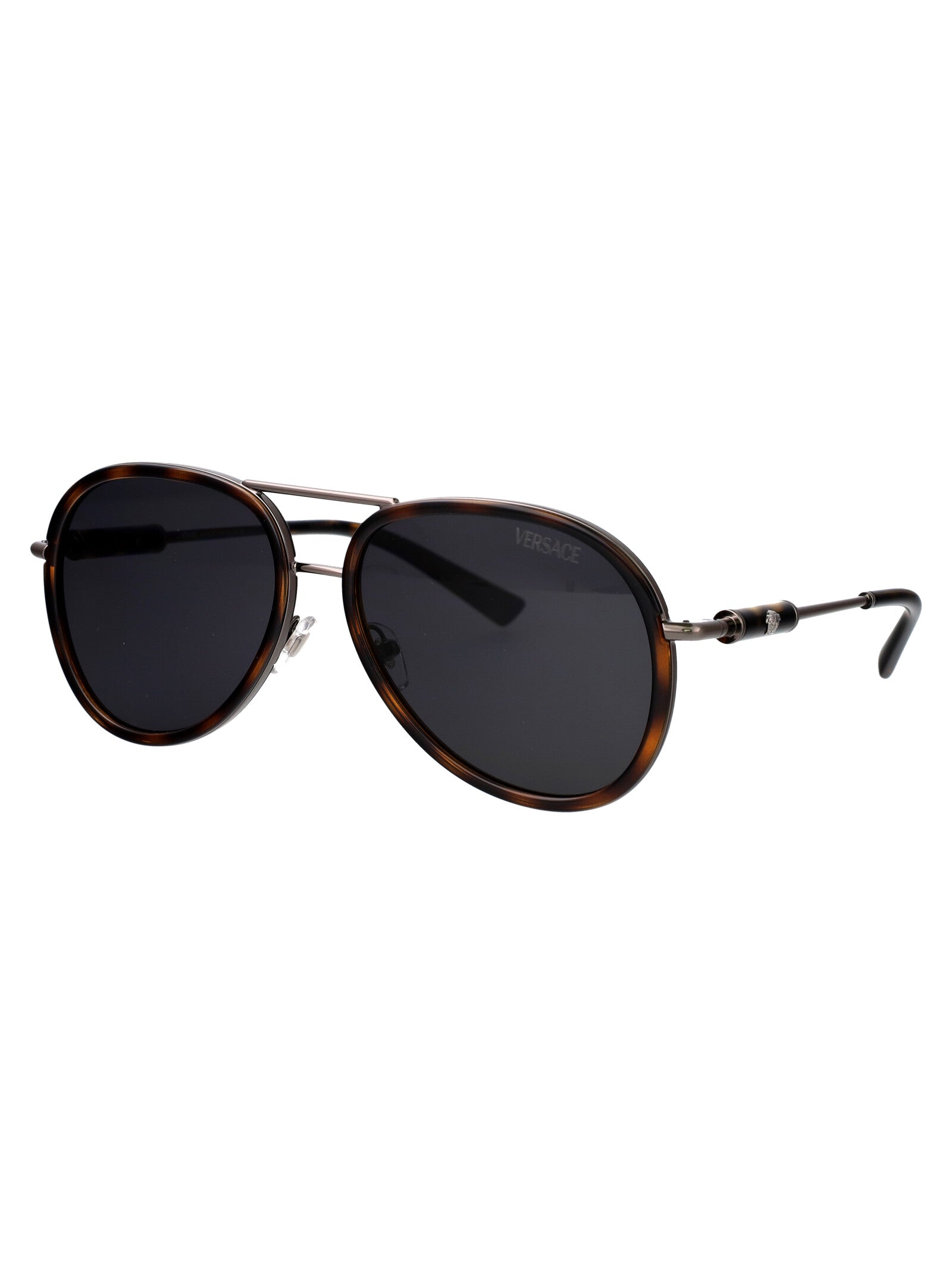 0ve2260 100187 Havana Metal Sunglasses