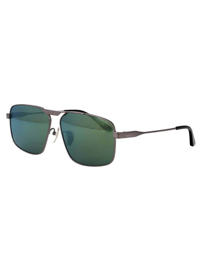 Bb0418sk Ruthenium-ruthenium-green Metal Sunglasses