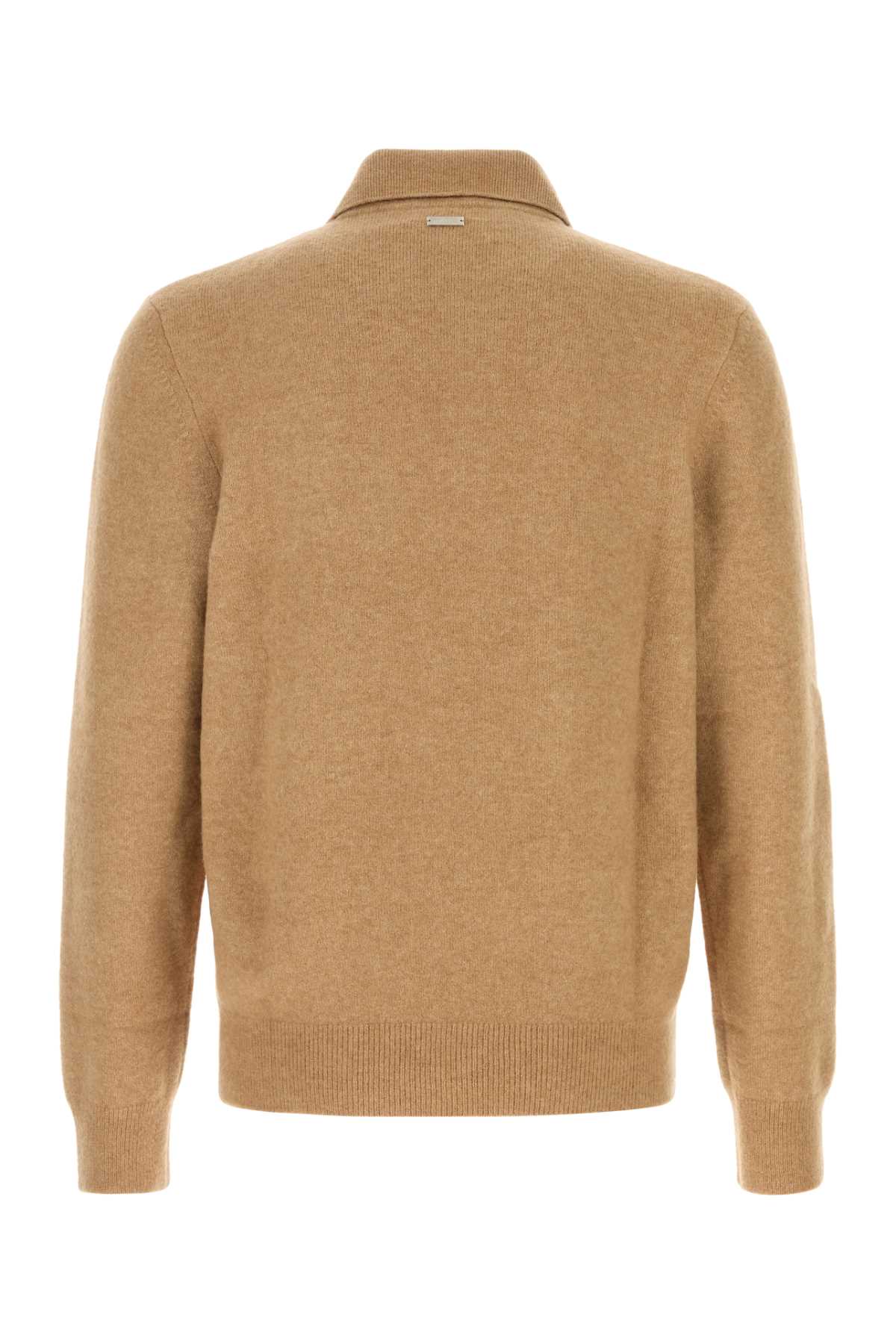 Stretch Camel Blend Polo Shirt