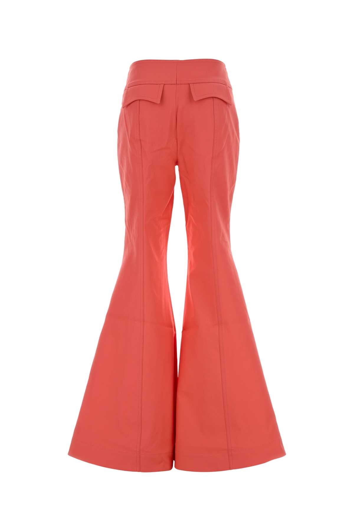 Coral Exterior: Cotton Pantaloni