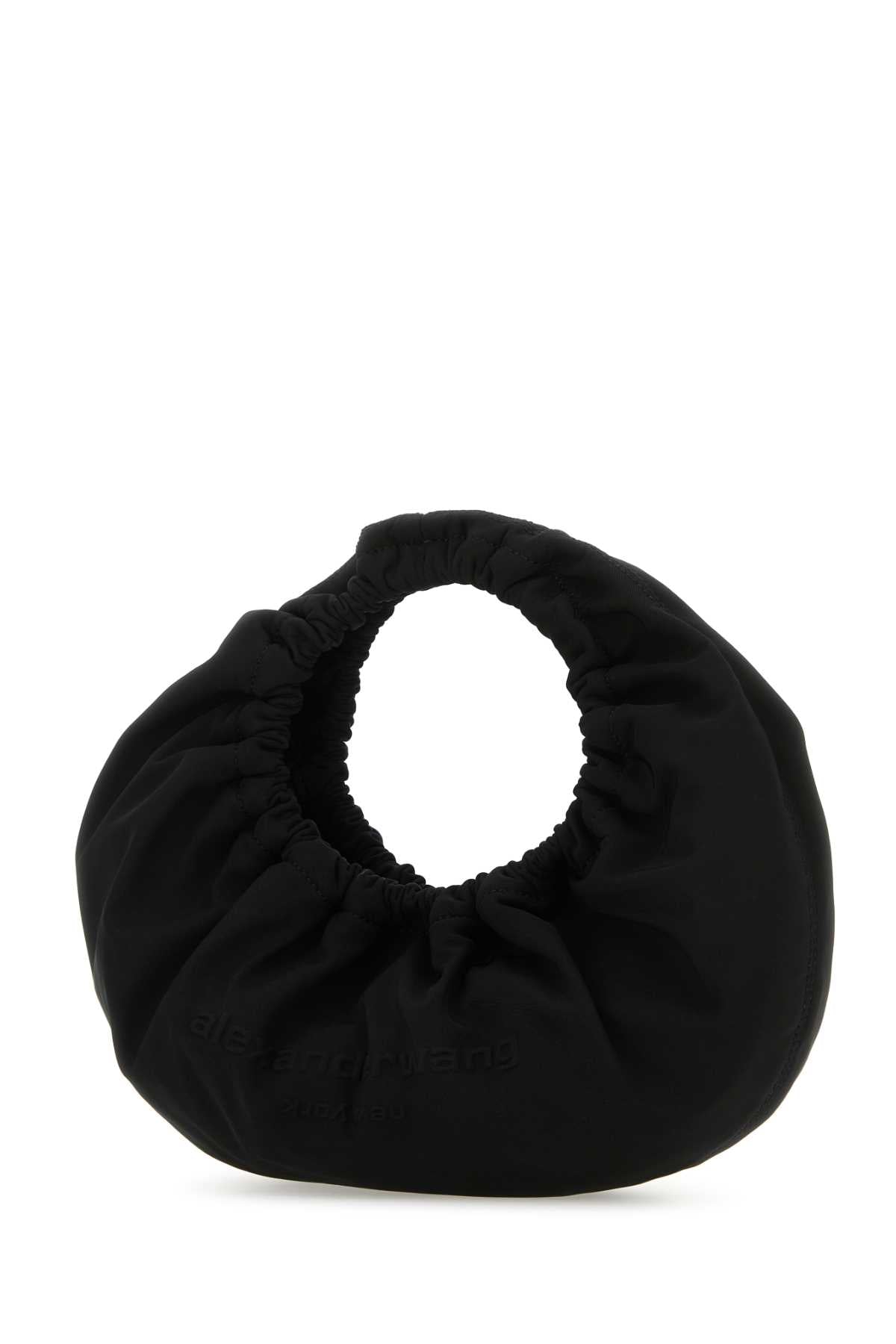 Black Fabric Crescent Small Handbag Borse A Mano