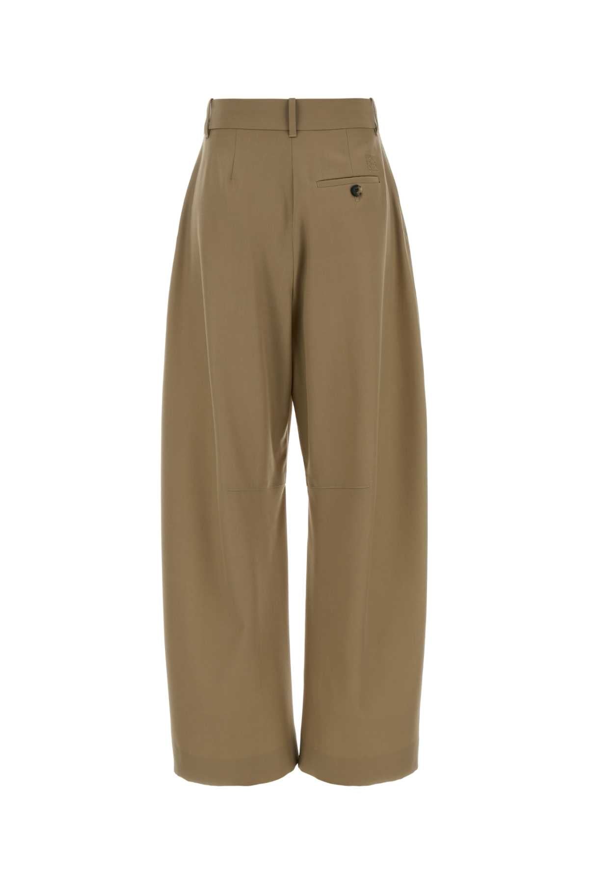 S359y04xhl Sand Exterior: Wool Pantaloni