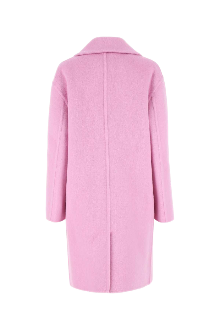 Pink Wool Blend Coat 5600 Cappotti