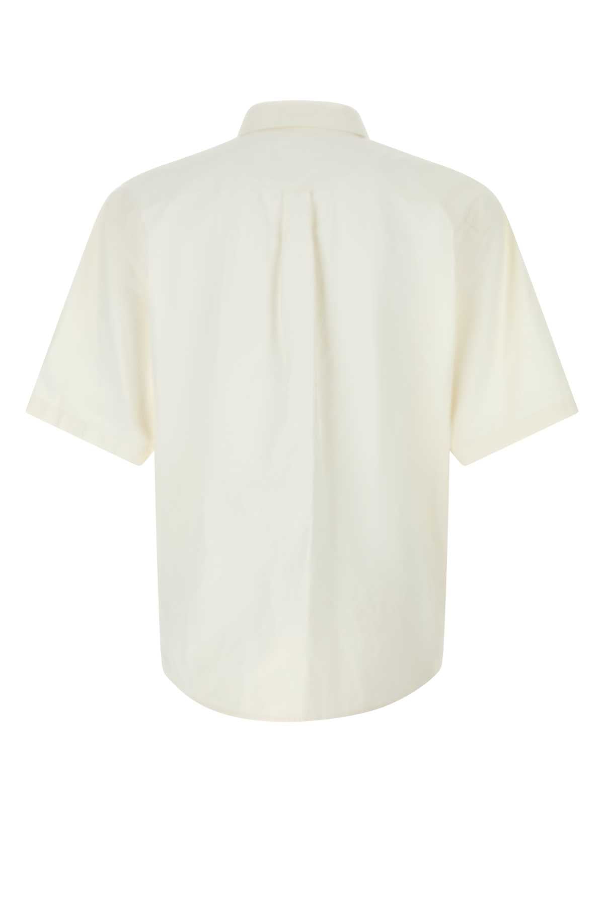 White Linen Shirt Exterior: Camicie