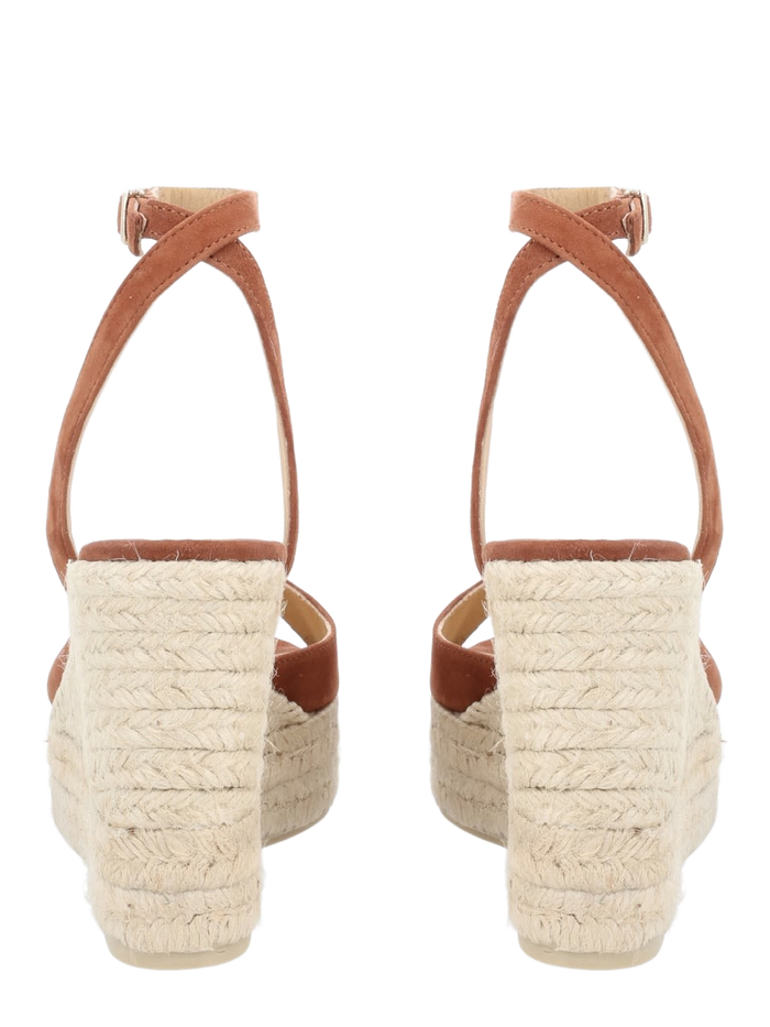 Sandal Brook-8ed-007 Brown Wedges