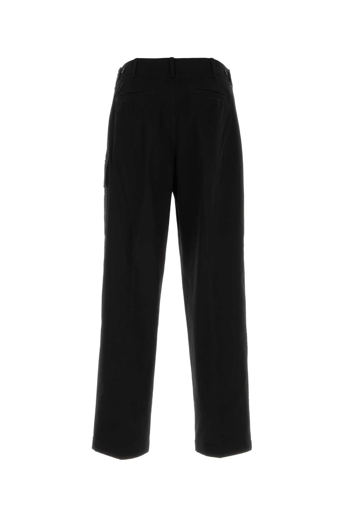 Nero Exterior: Cotton Elastane Pantaloni