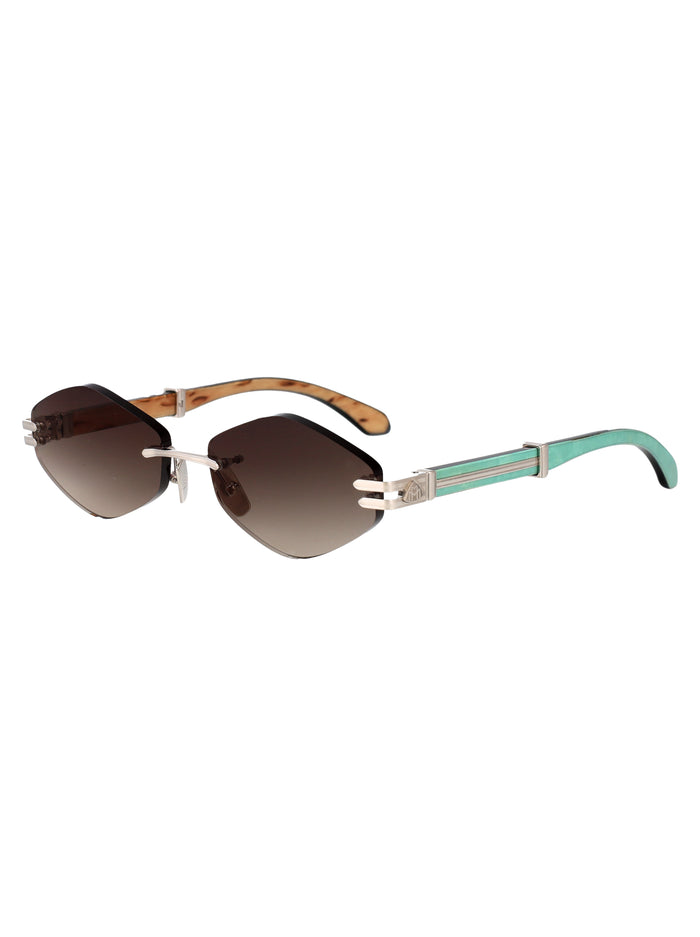 The Idol I Palladium Plated Titanium Sunglasses