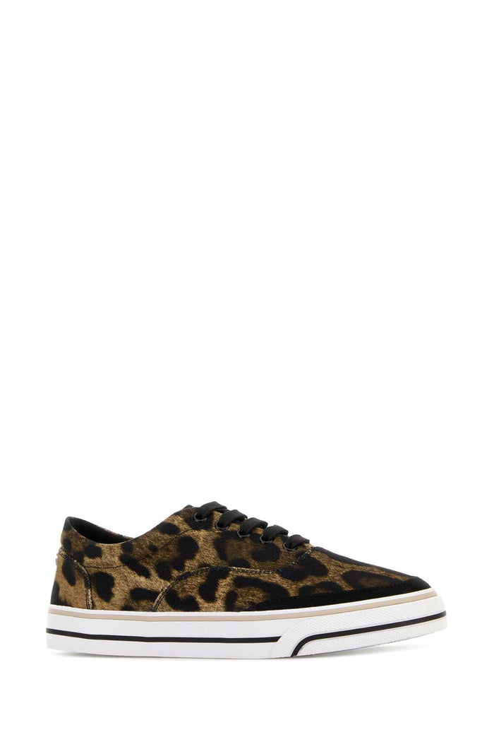 Printed Canvas Dg Sailing Sneakers Leonew