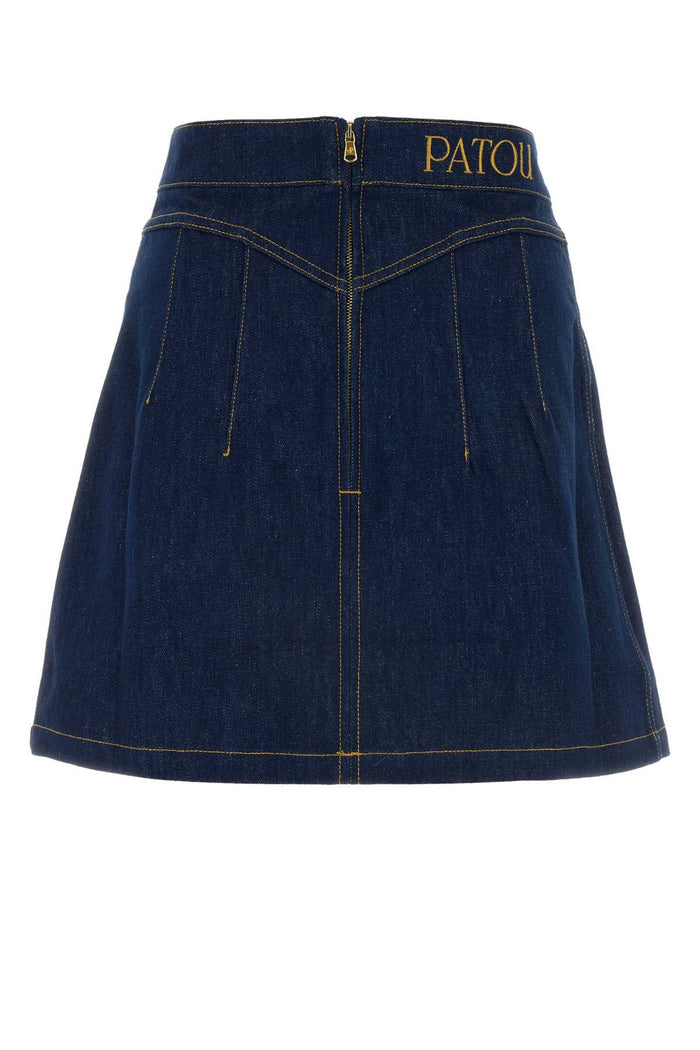 Denim Skirt Rodeoblue Exterior: Cotton Polyester Gonne