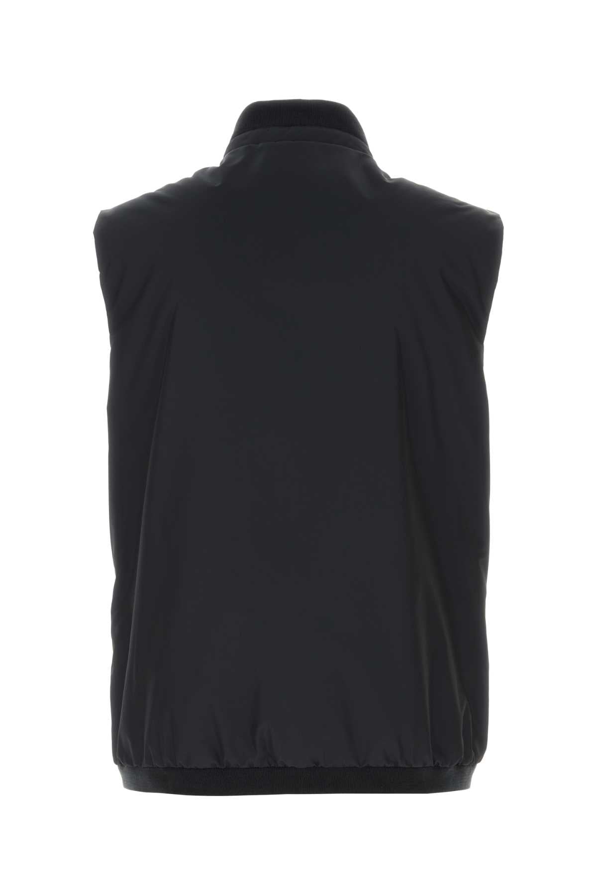 Midnight Blue Polyester Fioresi Reversible Jacket Blu Giubbini