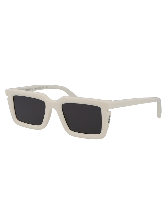 Tucson 0107 White Acetate Sunglasses