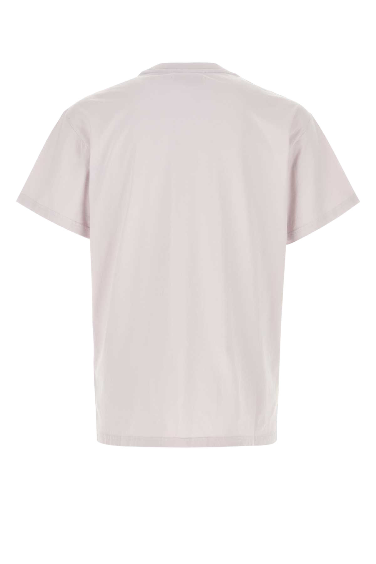 Powder Pink Cotton T-Shirt Orchid Exterior