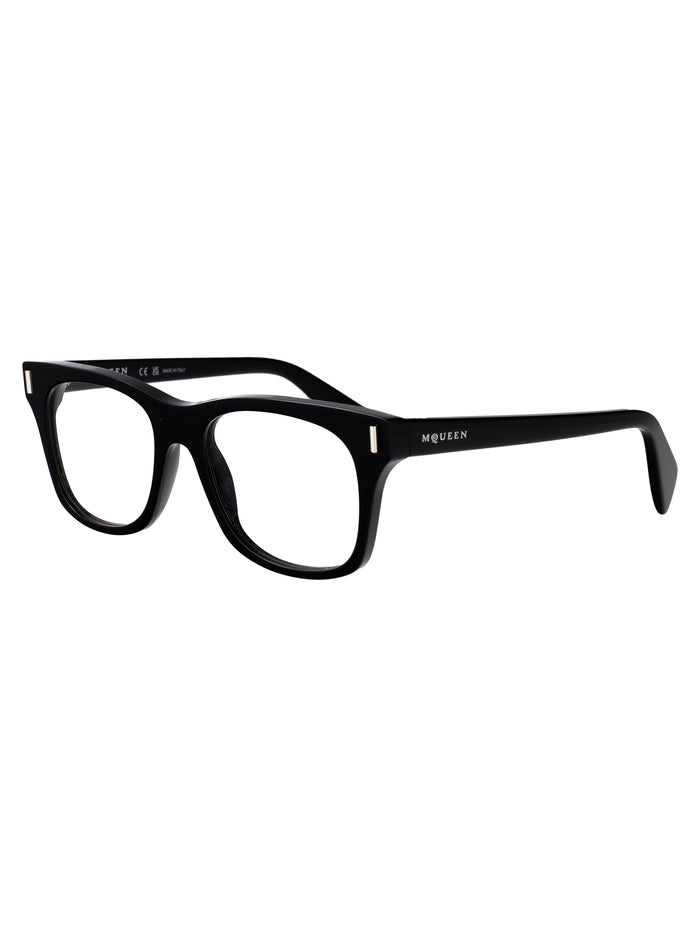 Am0551o 001 Black-black-transparent Acetate Optical