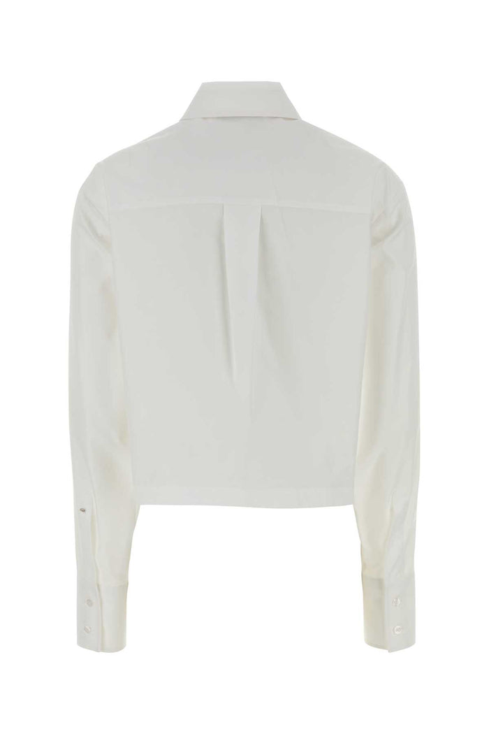 2612111031600 001 Bianco Ottico Exterior: Cotton Camicie