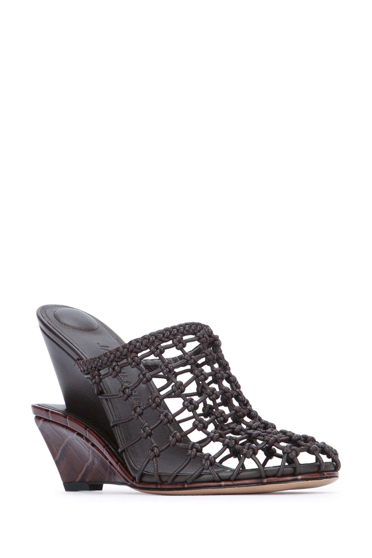 Les Doubles Tresses Darkbrown Scarpe Con Tacco