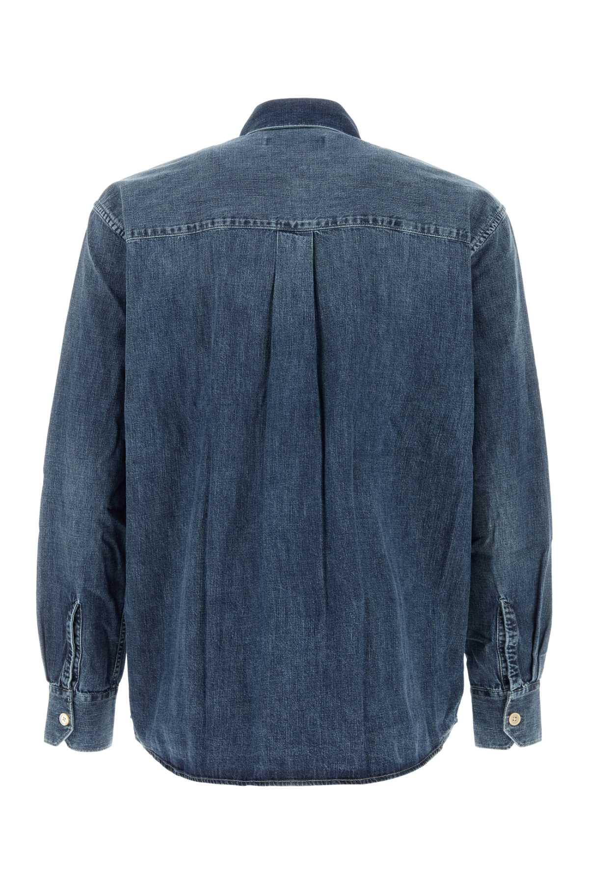Denim Oversize Shirt Whatever Wash Exterior: Cotton Camicie