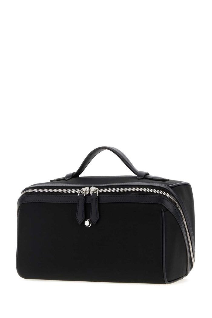 Black Canvas Handbag 000 Portafogli