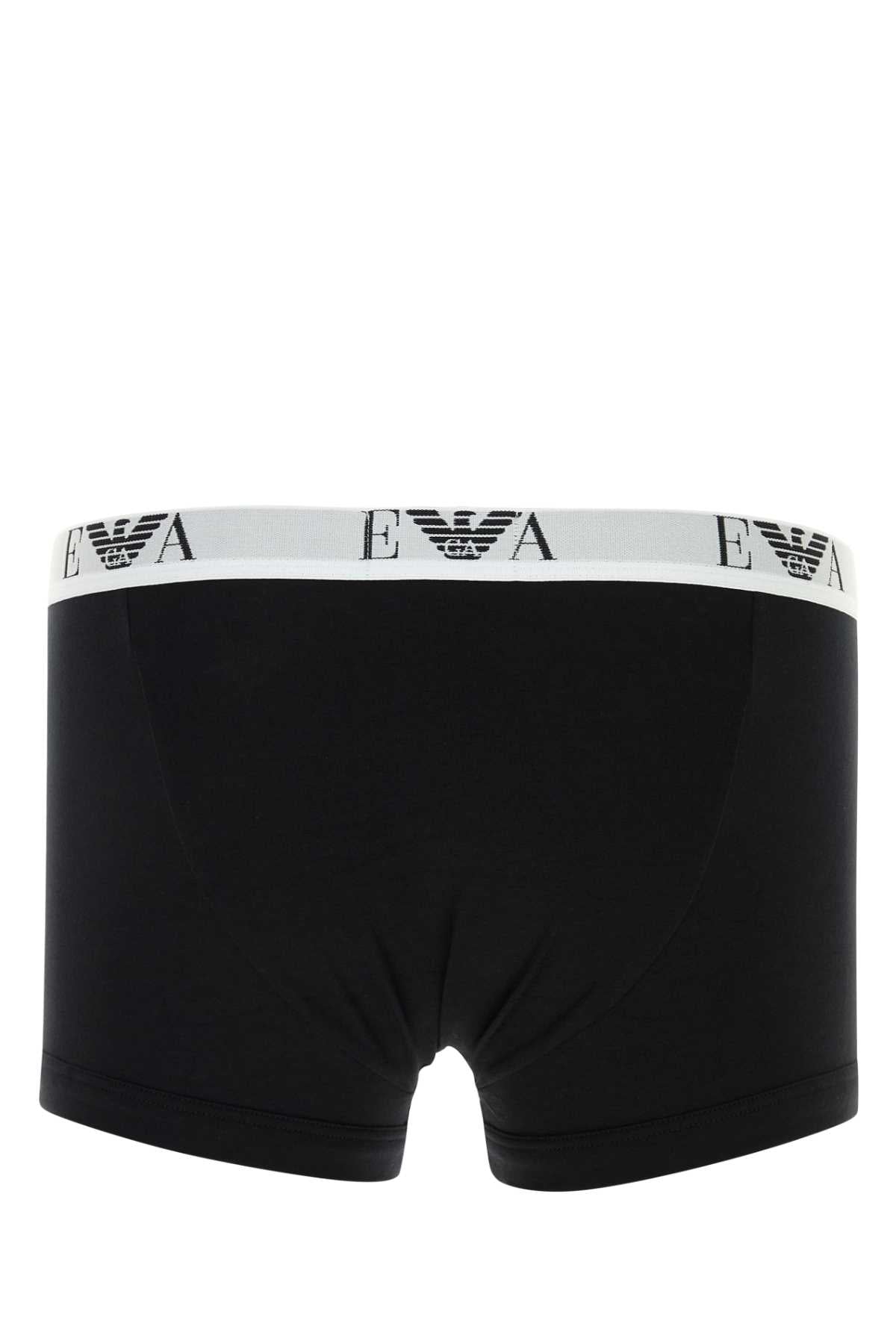 Black Exterior: Cotton Elastane Intimo