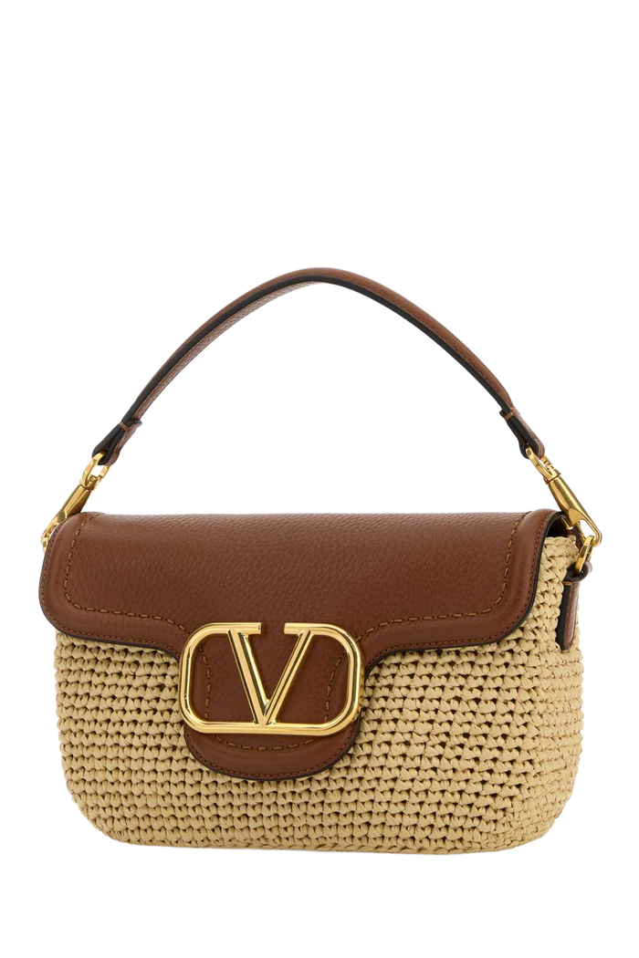 Raffia Alltime Shoulder Bag Naturaleselleriamulticolor Viscose Borse A Mano