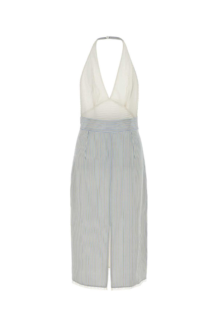 Printed Silk Dress Avorioavio Se-trochusniloticus Abiti