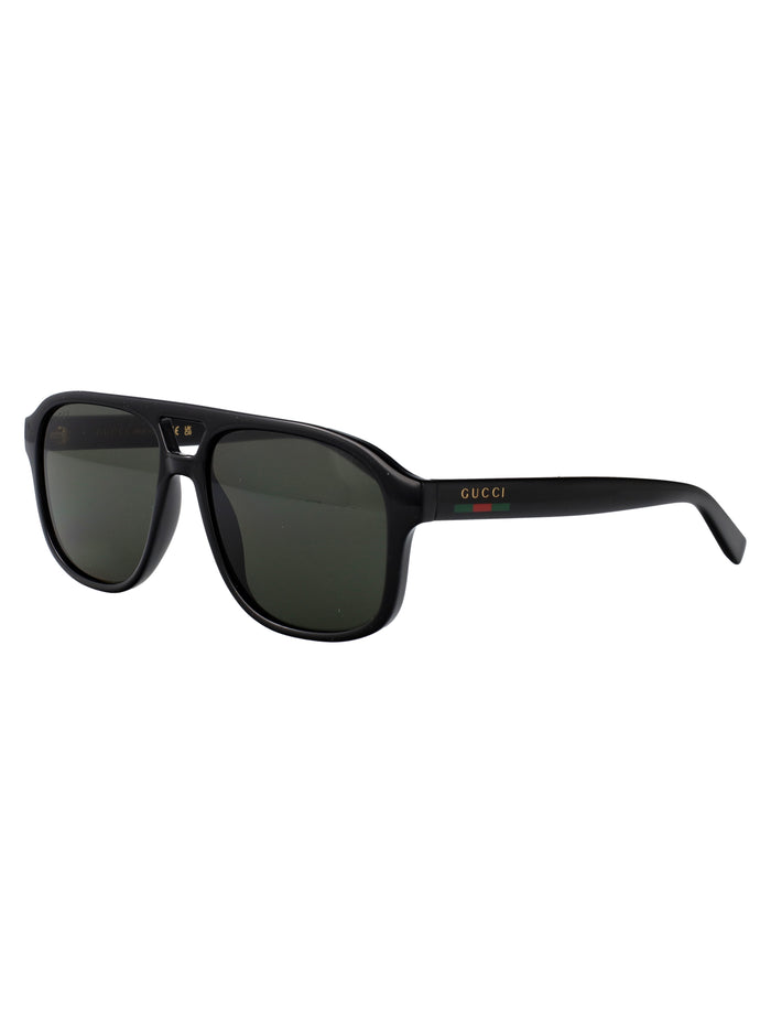 Gg1856s Black-black-grey Injected Sunglasses