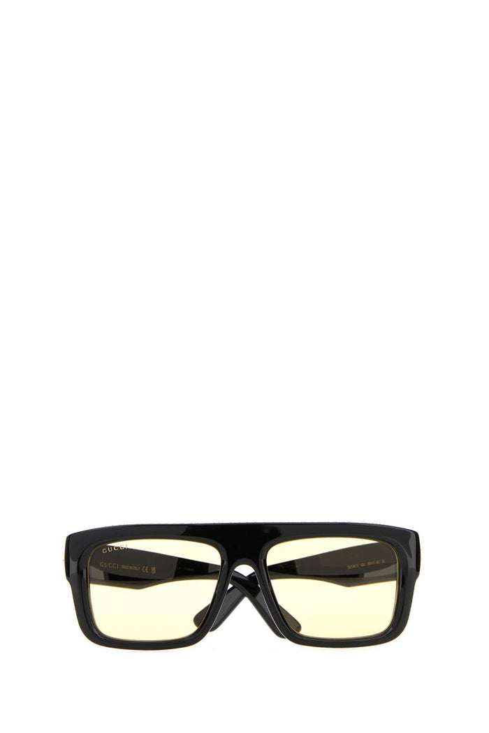 Black Acetate Sunglasses Blackblackbrowncry Exterior: Occhiali Da Sole