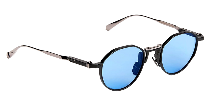 Apex 01 - C1 Gunmetal Blue Lens Nd Titanium Sunglasses