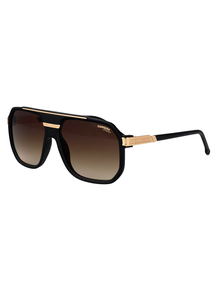 Carrera 1077-S I46 Matte Black Gold Polyamide Inj-gril. Sunglasses