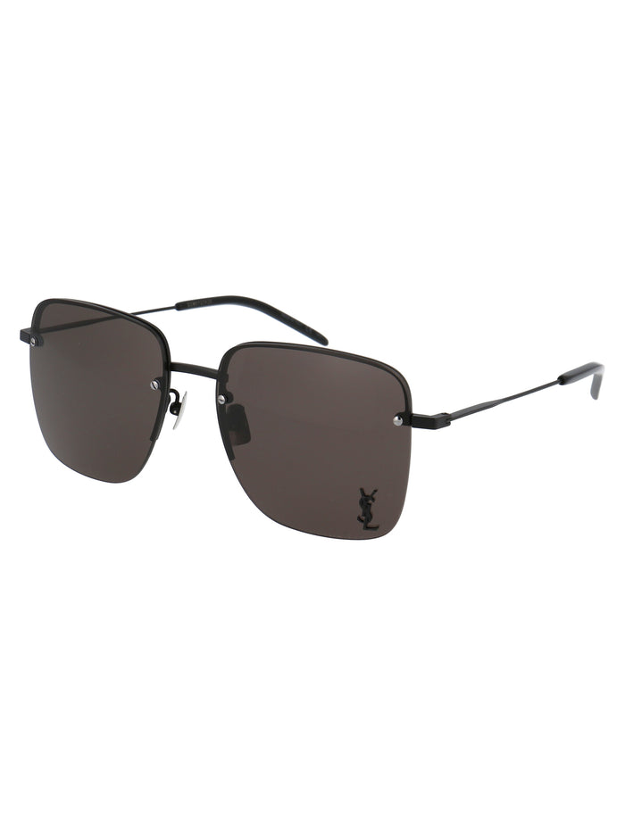Sl 312 M 001 Black Metal Sunglasses