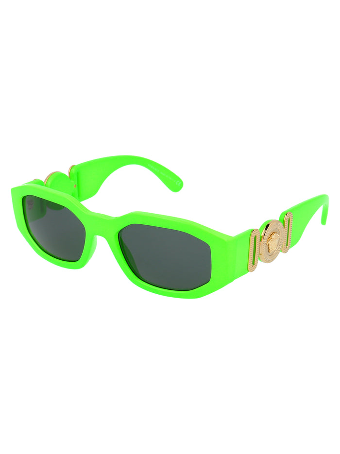 0ve4361 531987 Green Fluo Nylon Sunglasses