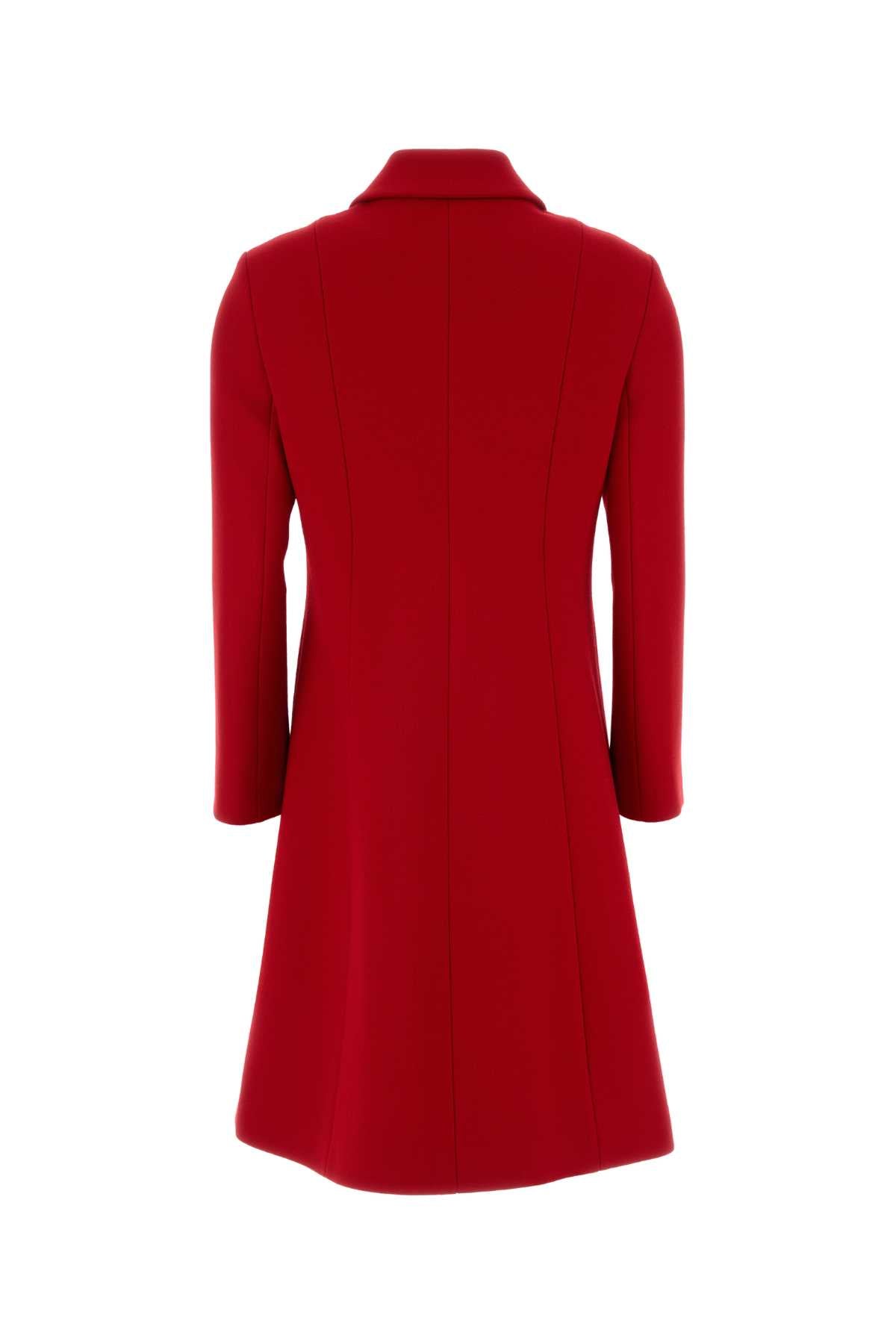 Hibiscusred Wool Cappotti