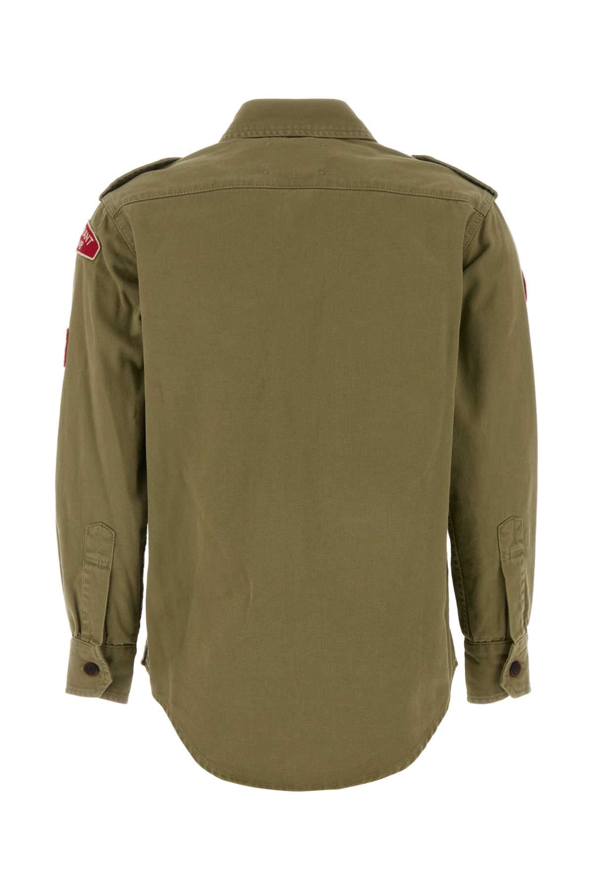 Ch0322fad2i03i 67ki Khaki Exterior: Cotton Camicie
