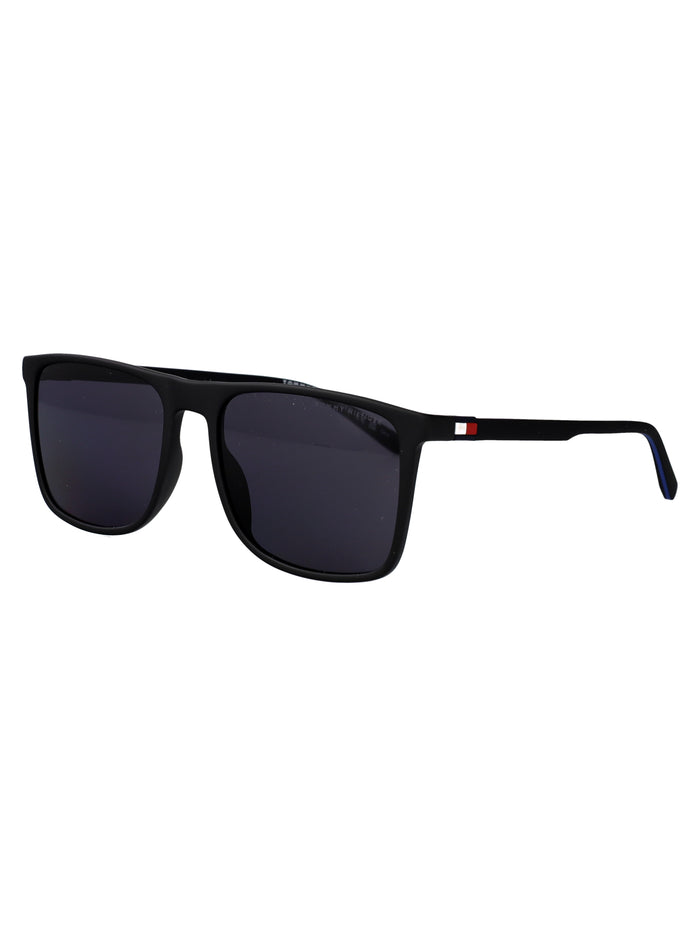 Th 2277-S Black Blue/grey Acetate Sunglasses