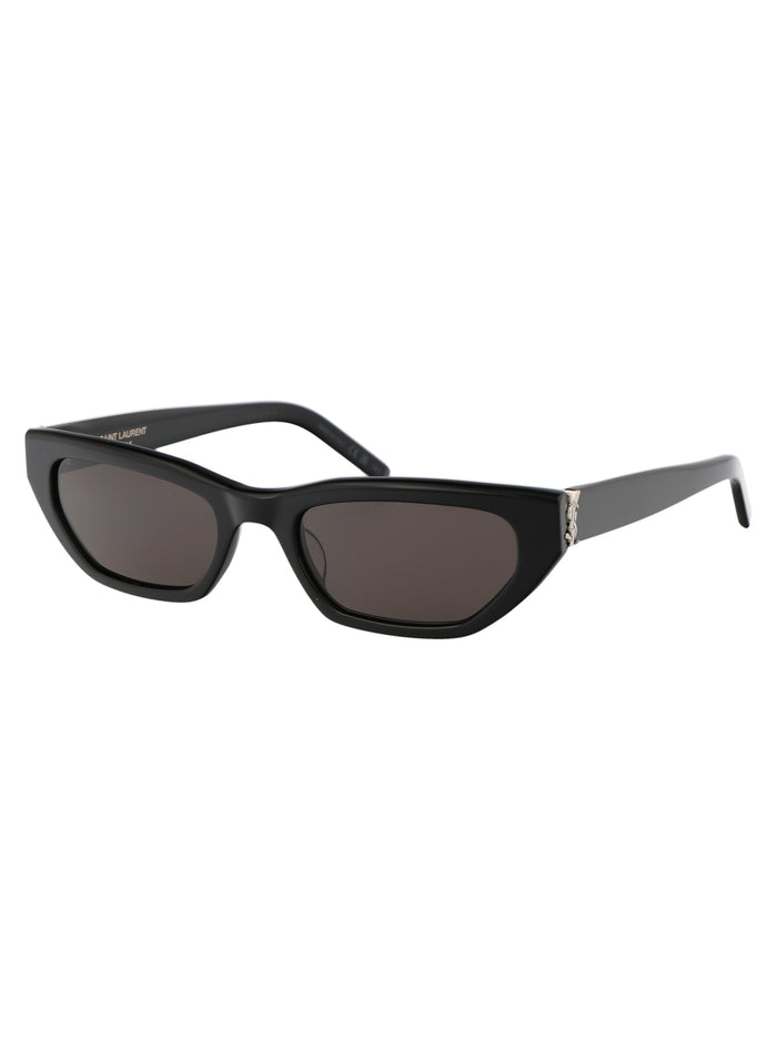 Sl M126 001 Black Acetate Sunglasses