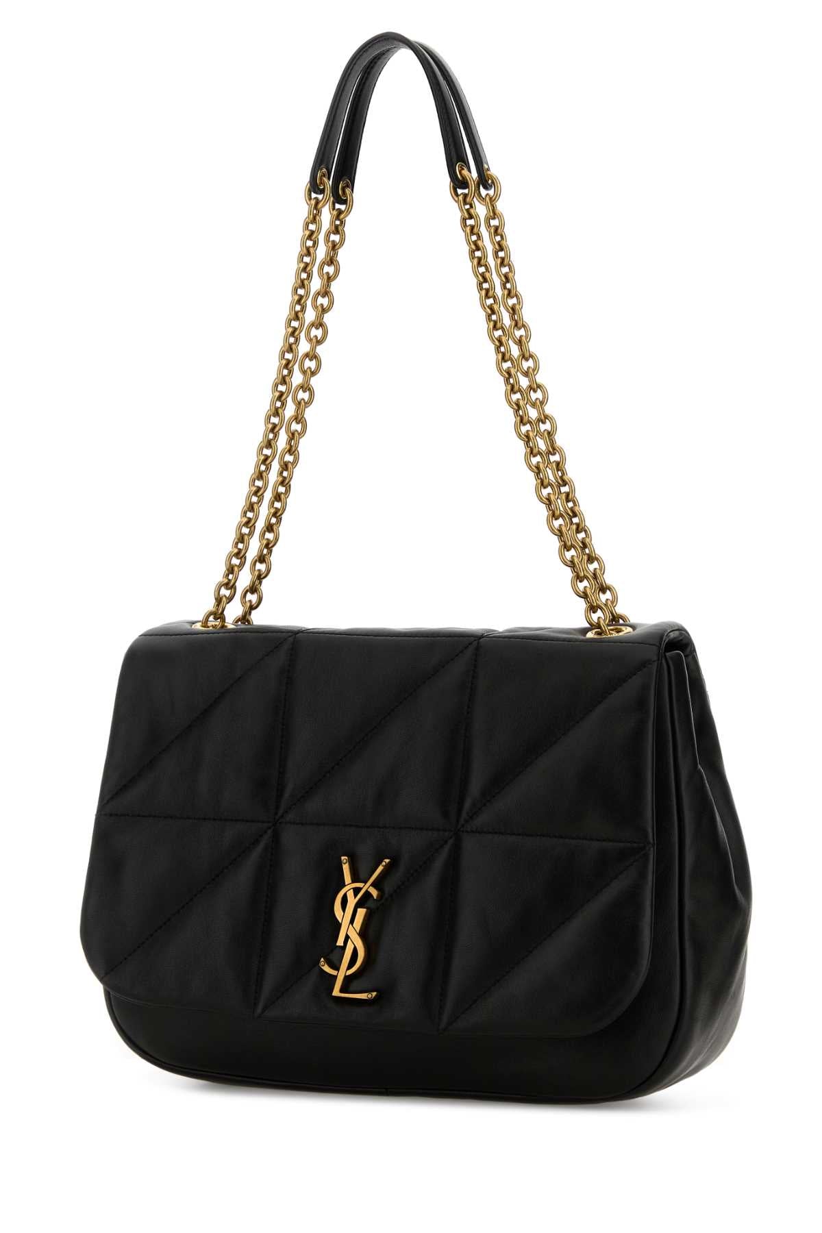 Black Nappa Leather Medium Jamie 4.3 Shoulder Bag Nero Borse A Mano