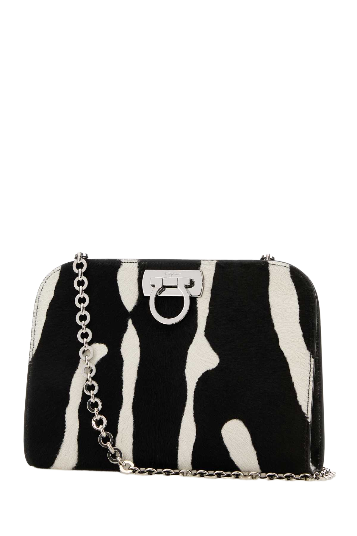 Printed Calf Hair Clutch Kasbabianconero