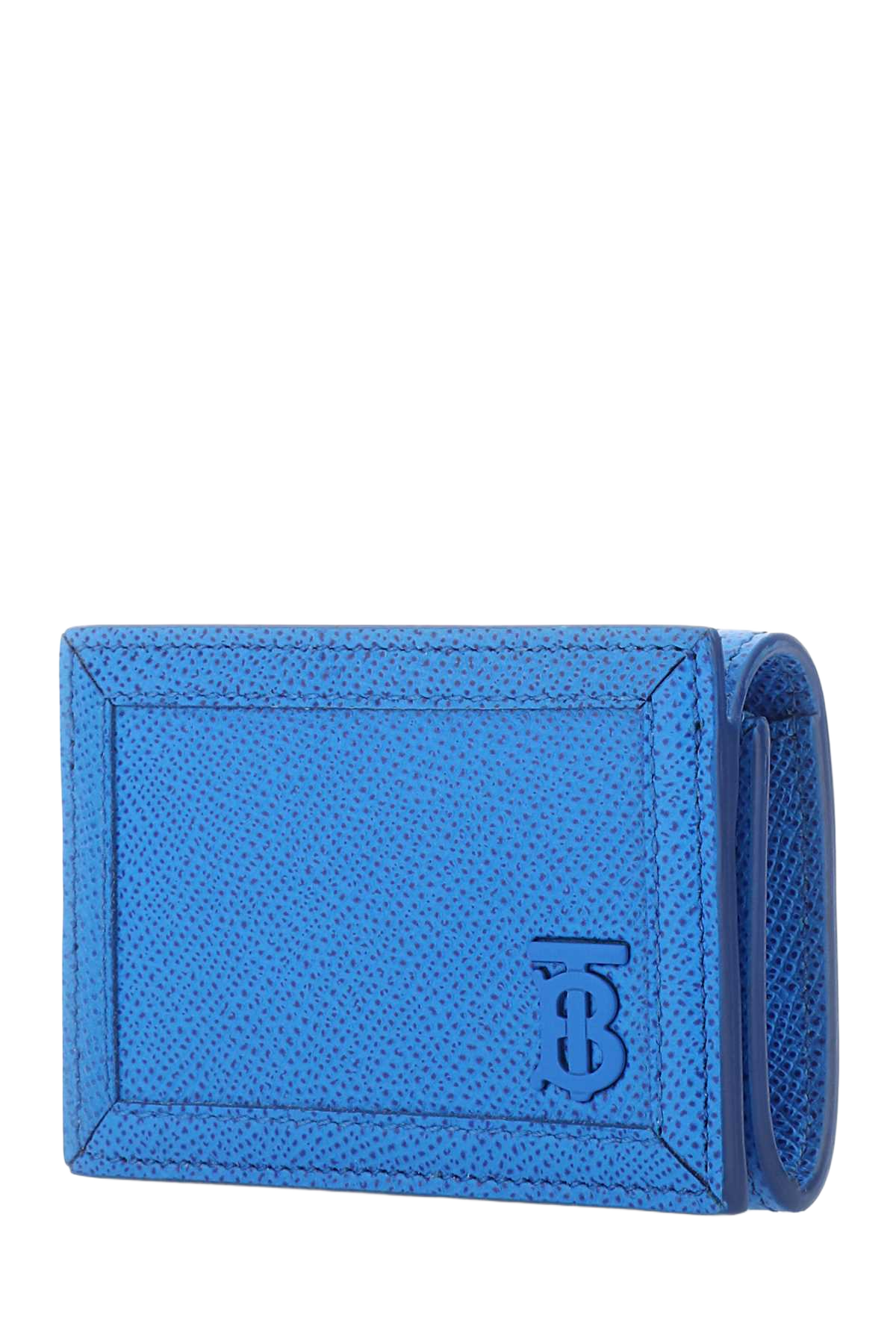 Turquoise Leather Card Holder Vividblue Exterior: Portafogli