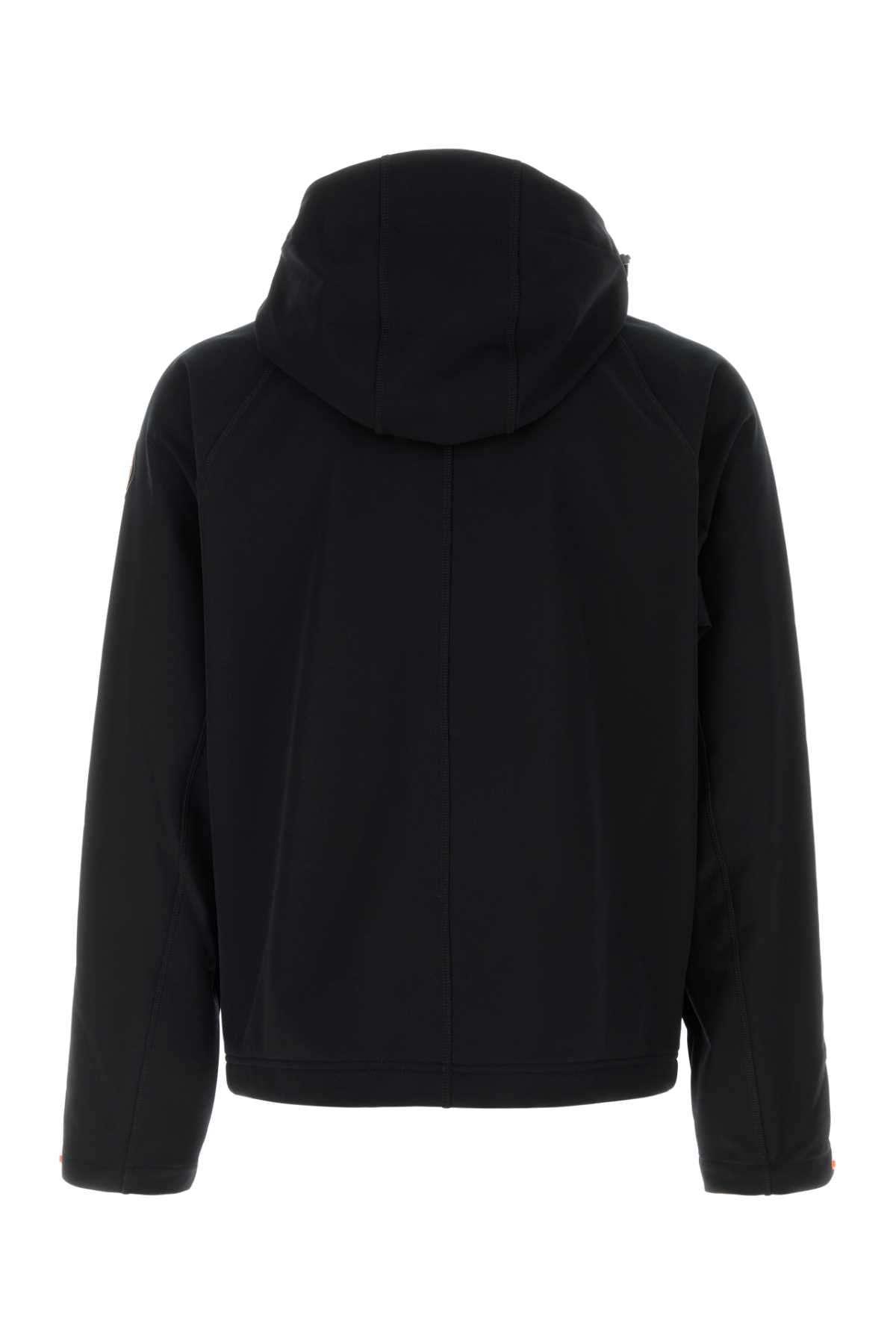 Black Polyester A-Rivalto Jacket 941 Exterior: Giubbini