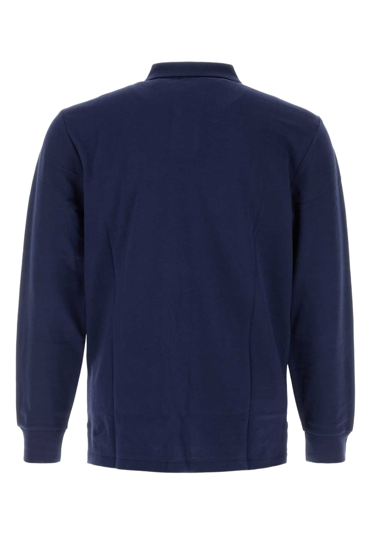 Navy Blue Piquet Polo Shirt Newportnavyc3870 Exterior: Cotton