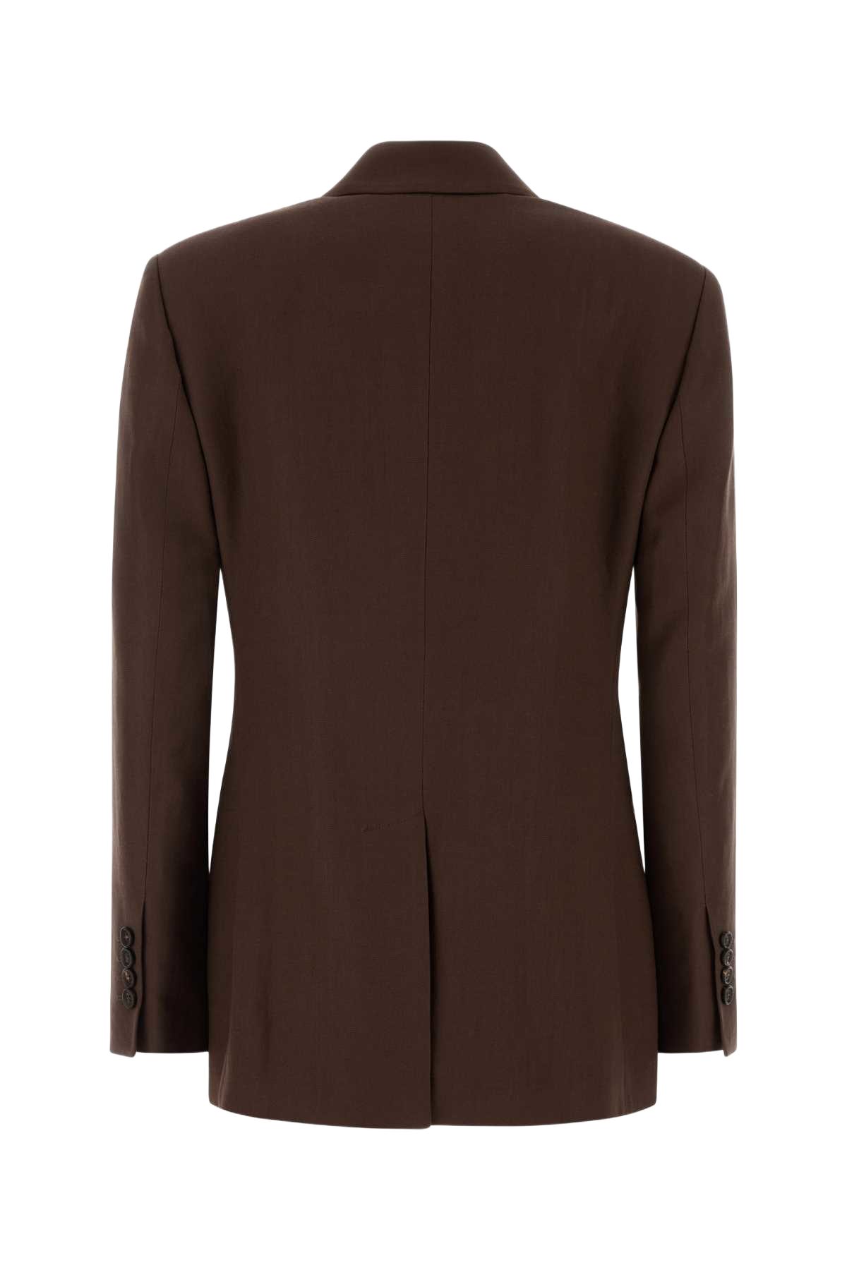 Brown Jersey Blazer C9284 Giacche E Gilet