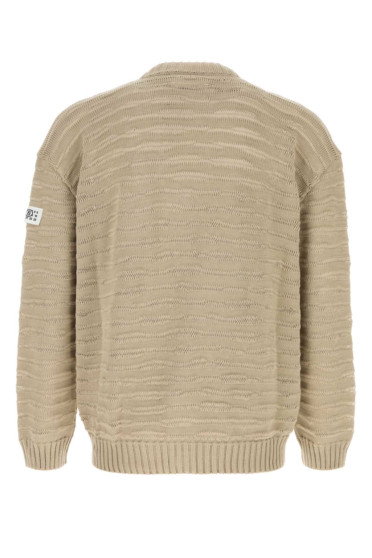 Beige Cotton Cardigan Dune Exterior: Maglieria