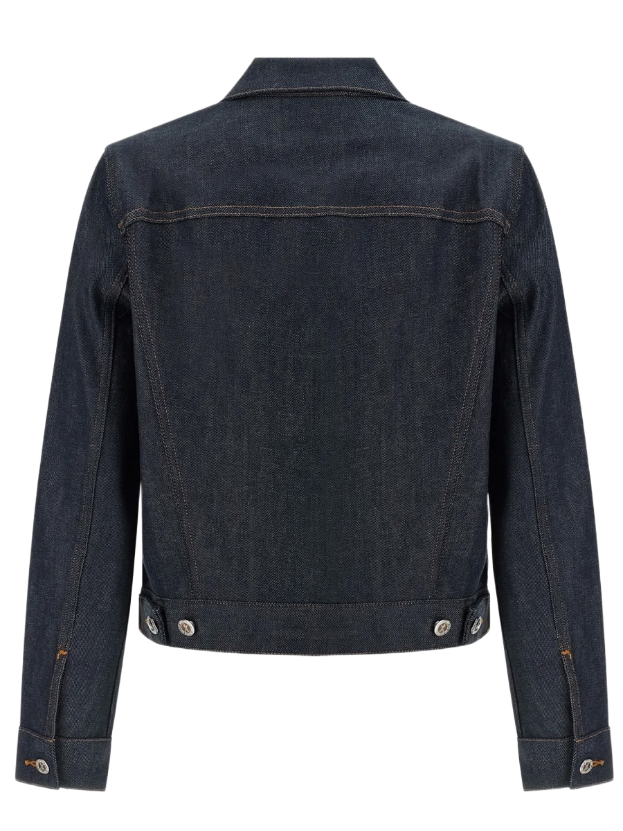 Denim Dion Jacket Cotton Polyurethane Sports