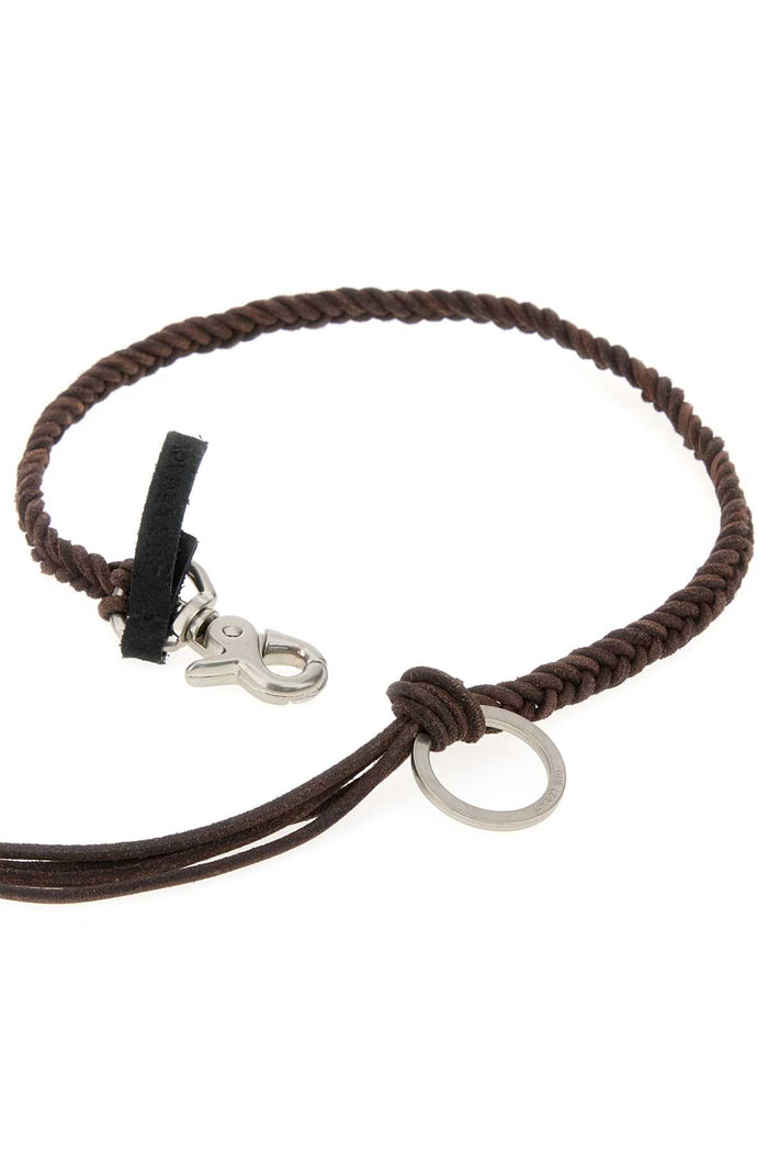 Chocolate Leather Ladon Necklace Brown Collane