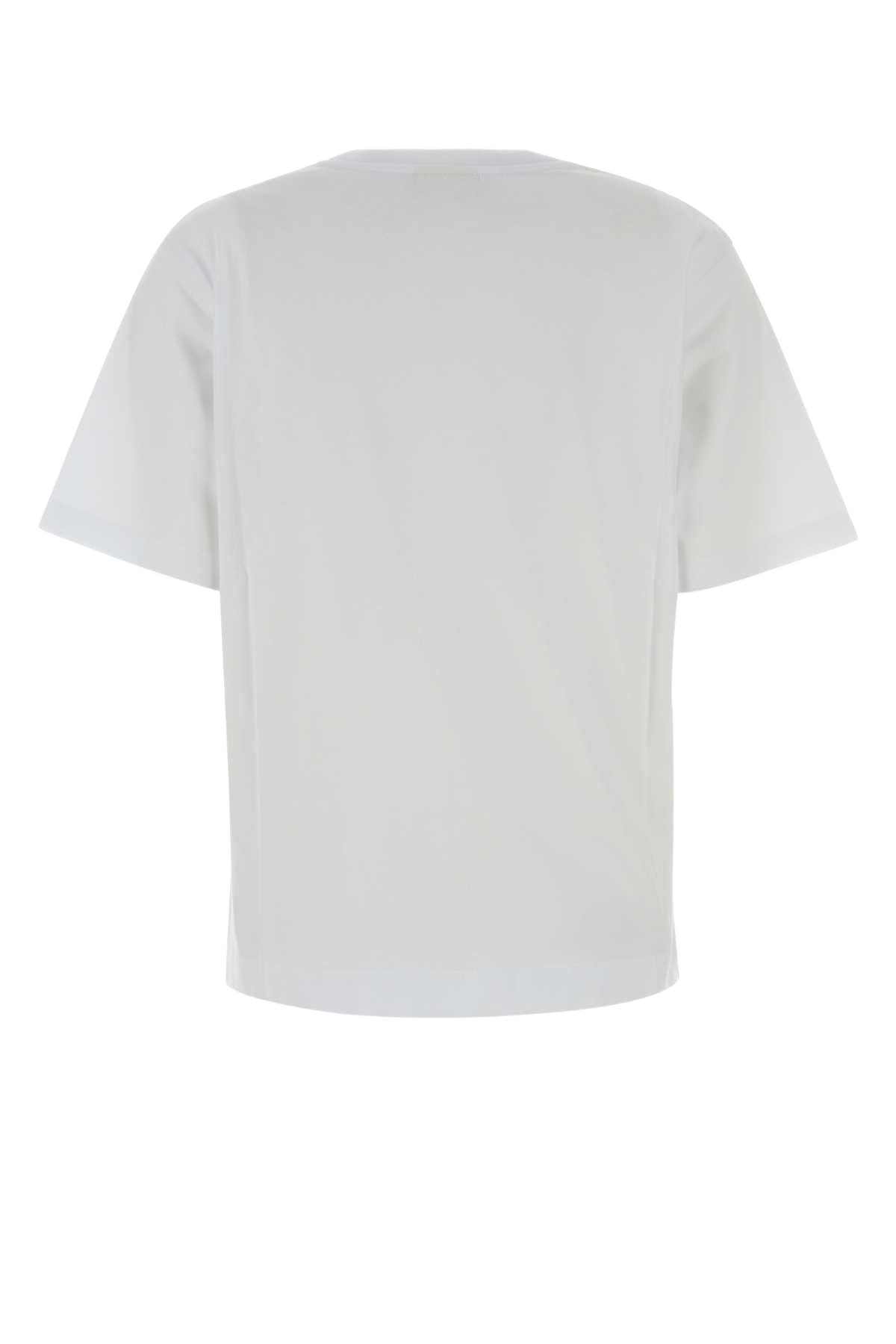 White Cotton Heydu T-Shirt Exterior