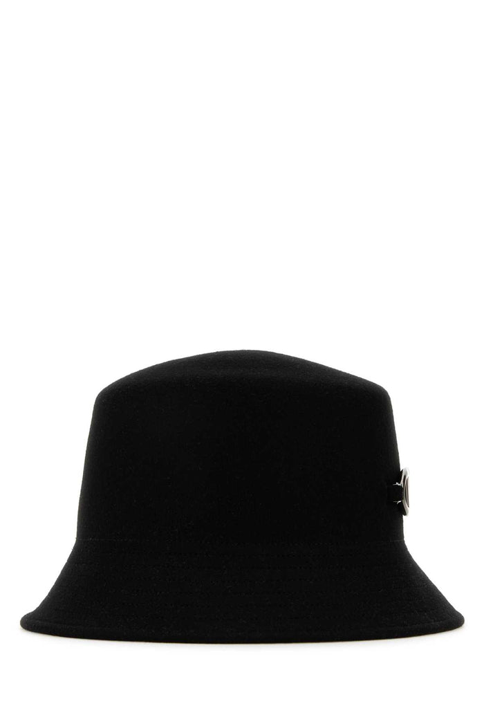 Black Felt Bucket Hat Neroblackruthenio Cappelli E Fasce Per Capelli