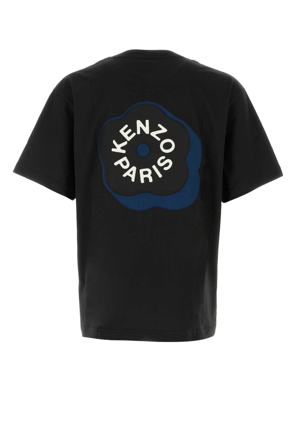Black Cotton Oversize T-Shirt Exterior